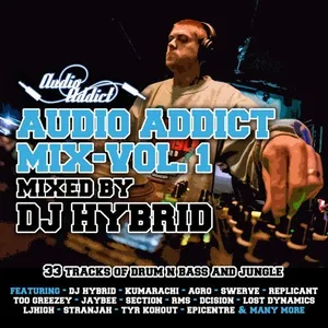 DJ Hybrid - Audio Addict Mix Vol. 1 - 2017 cover image