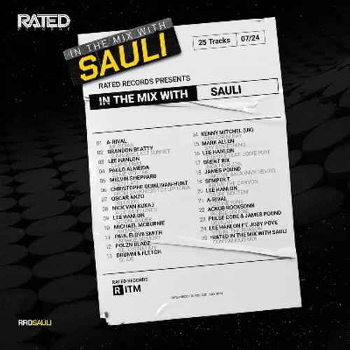 Sauli - Rated - In The Mix - 2024 cover image