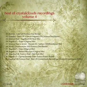 Science Deal & Angelica S - Best Of Crystalclouds Recordings Vol. 4 - 2019 cover image