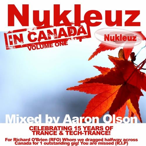 Cover for Aaron Olson - Nukleuz In Canada Vol. 1 - 2011